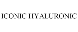 Mark drawing for ICONIC HYALURONIC