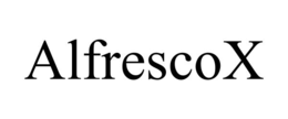 Mark drawing for ALFRESCOX