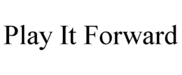 Mark drawing for PLAY IT FORWARD