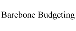 Mark drawing for BAREBONE BUDGETING