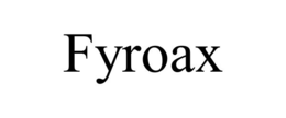 Mark drawing for FYROAX