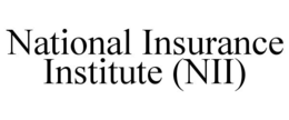 Mark drawing for NATIONAL INSURANCE INSTITUTE (NII)