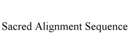 Mark drawing for SACRED ALIGNMENT SEQUENCE