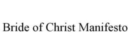 Mark drawing for BRIDE OF CHRIST MANIFESTO