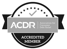 Mark drawing for ACDR ASSOCIATION FOR CONSUMER DEBT RELIEF ACCREDITED MEMBER