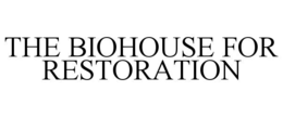 Mark drawing for THE BIOHOUSE FOR RESTORATION