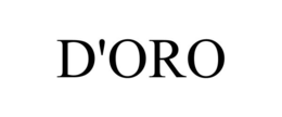 Mark drawing for D'ORO