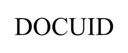 Mark drawing for DOCUID