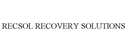 Mark drawing for RECSOL RECOVERY SOLUTIONS