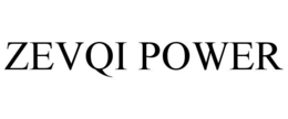 Mark drawing for ZEVQI POWER