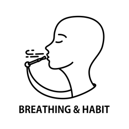 Mark drawing for BREATHING & HABIT