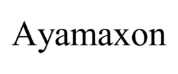 Mark drawing for AYAMAXON