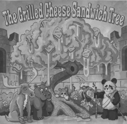 Mark drawing for THE GRILLED CHEESE SANDWICH TREE