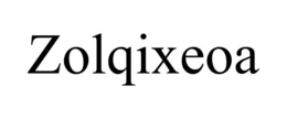 Mark drawing for ZOLQIXEOA