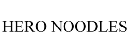 Mark drawing for HERO NOODLES