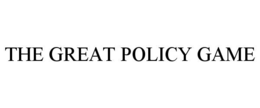Mark drawing for THE GREAT POLICY GAME