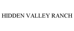 Mark drawing for HIDDEN VALLEY RANCH