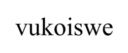 Mark drawing for VUKOISWE