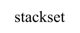 Mark drawing for STACKSET