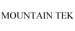 Mark drawing for MOUNTAIN TEK