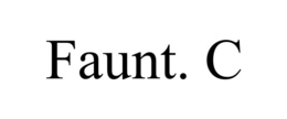 Mark drawing for FAUNT. C