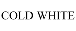 Mark drawing for COLD WHITE