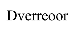 Mark drawing for DVERREOOR