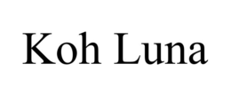 Mark drawing for KOH LUNA
