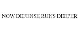 Mark drawing for NOW DEFENSE RUNS DEEPER