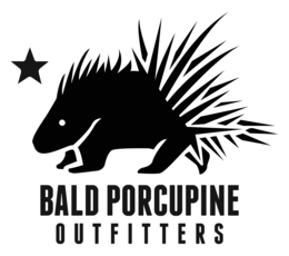 Mark drawing for BALD PORCUPINE OUTFITTERS