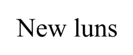 Mark drawing for NEW LUNS