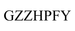 Mark drawing for GZZHPFY