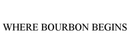 Mark drawing for WHERE BOURBON BEGINS