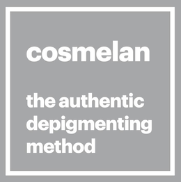 Mark drawing for COSMELAN THE AUTHENTIC DEPIGMENTING METHOD