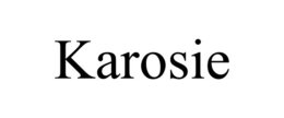 Mark drawing for KAROSIE