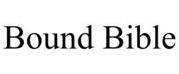 Mark drawing for BOUND BIBLE