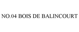 Mark drawing for NO.04 BOIS DE BALINCOURT