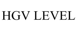 Mark drawing for HGV LEVEL