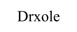 Mark drawing for DRXOLE