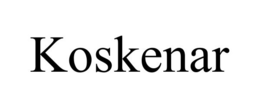 Mark drawing for KOSKENAR