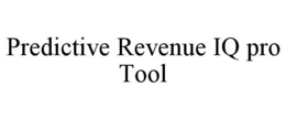 Mark drawing for PREDICTIVE REVENUE IQ PRO TOOL