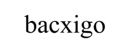 Mark drawing for BACXIGO