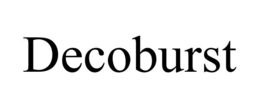 Mark drawing for DECOBURST