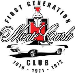 Mark drawing for FIRST GENERATION MONTE CARLO CLUB 1970-1971-1972 EST-2000 THE FGMCC