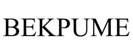 Mark drawing for BEKPUME