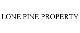 Mark drawing for LONE PINE PROPERTY