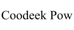 Mark drawing for COODEEK POW