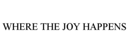Mark drawing for WHERE THE JOY HAPPENS
