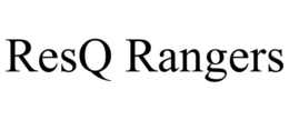 Mark drawing for RESQ RANGERS