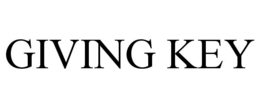Mark drawing for GIVING KEY